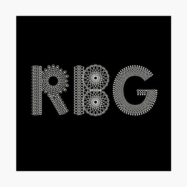 Item preview, RBG honoring Ruth Bader Ginsburg designed and sold by Portia Monberg.