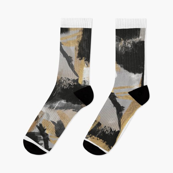 Item preview, Gold leaf pattern abstract designed and sold by Myartspace.