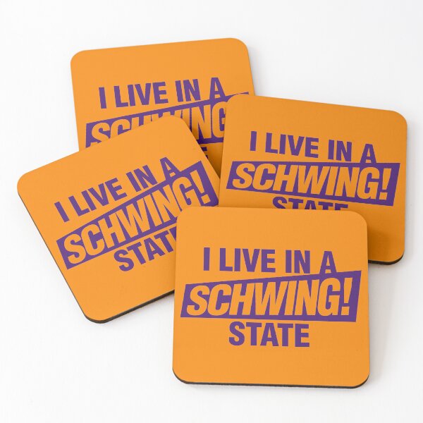 Item preview, I live in a Schwing State 2 Purple designed and sold by gstrehlow2011.