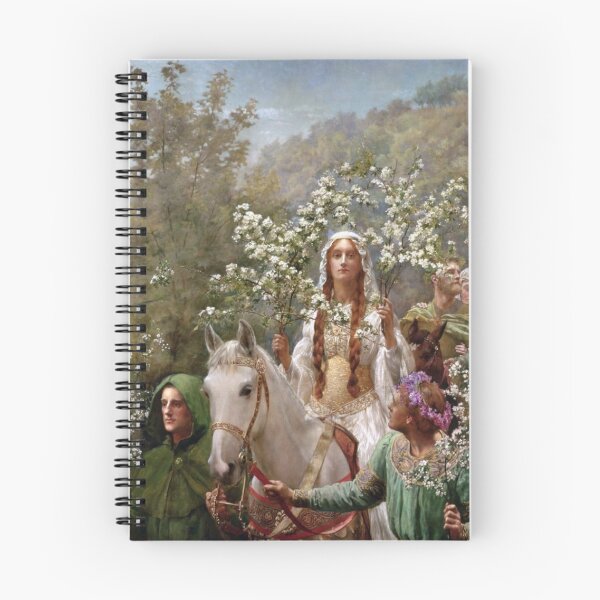 Item preview, Queen Guinevre's Maying - John Collier - 1900 designed and sold by CJET.