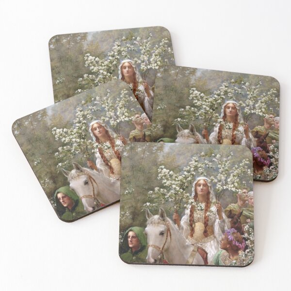 Item preview, Queen Guinevre's Maying - John Collier - 1900 designed and sold by CJET.