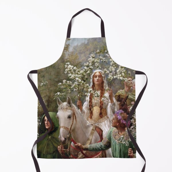 Item preview, Queen Guinevre's Maying - John Collier - 1900 designed and sold by CJET.