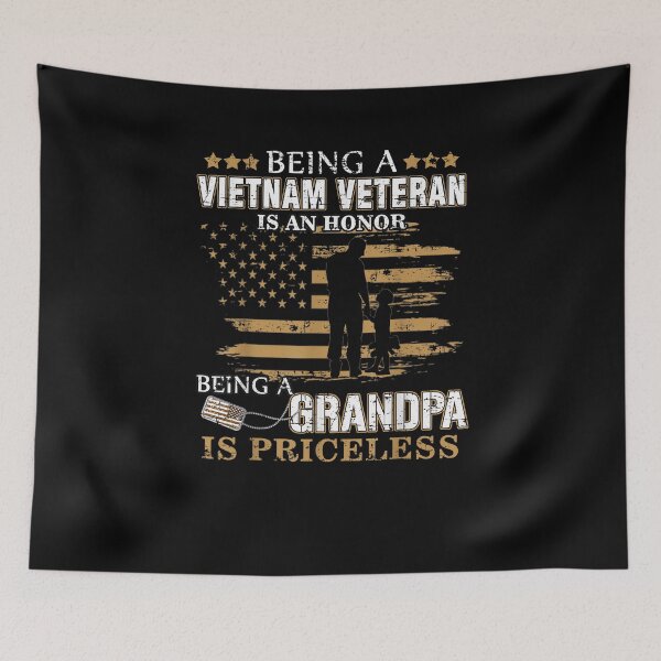 Item preview, Mens Being Vietnam Veteran Is An Honor Grandpa Is designed and sold by Laureschepdael.
