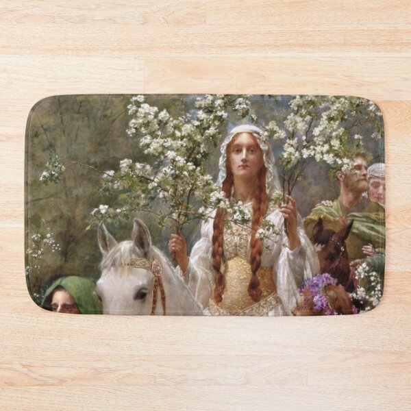 Item preview, Queen Guinevre's Maying - John Collier - 1900 designed and sold by CJET.