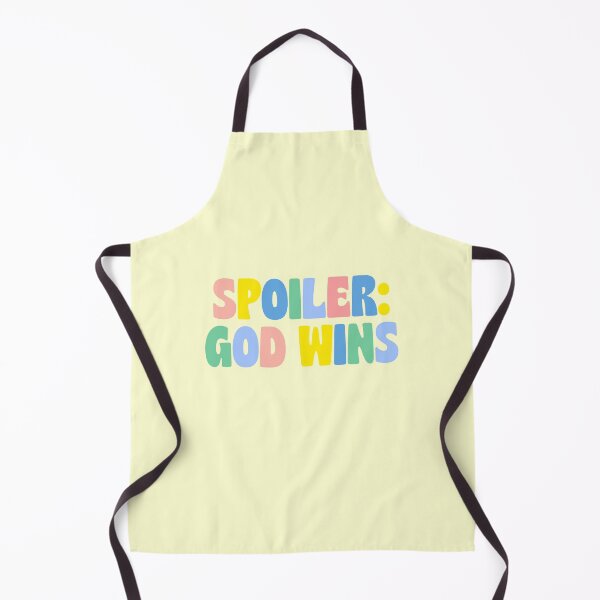 Item preview, Spoiler God Wins Christian Bible designed and sold by thefrshmachine.
