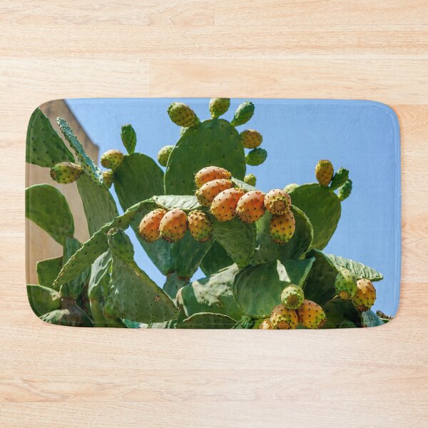Item preview, Orange fruits of Opuntia ficus-indica (prickly pear) designed and sold by lena-maximova.