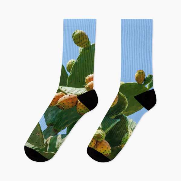 Item preview, Orange fruits of Opuntia ficus-indica (prickly pear) designed and sold by lena-maximova.
