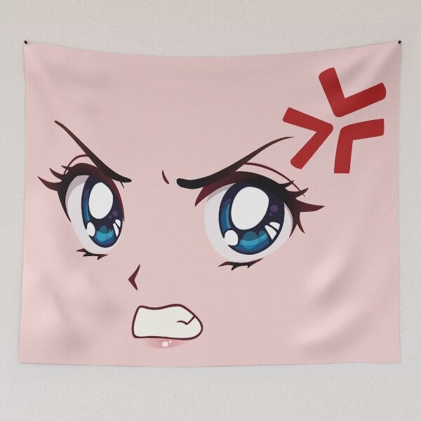 Item preview, Anime angry girl designed and sold by Neozelden.