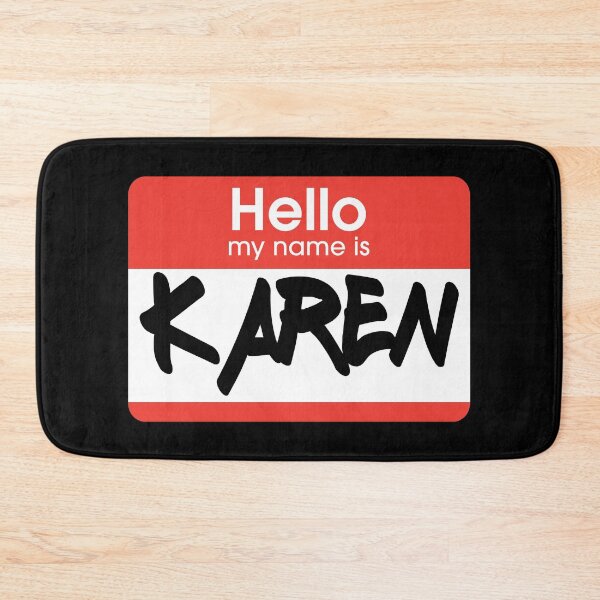 Item preview, Karen Name Tag Halloween Costume designed and sold by RandomStuffShop.