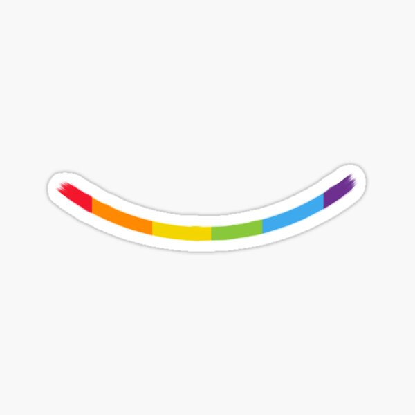Item preview, Rainbow Subtle Smile LGBTQ Pride 2020  designed and sold by Carla Perry.