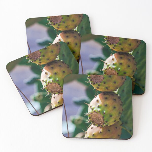 Item preview, Close up to the orange fruits of Opuntia ficus-indica (prickly pear) designed and sold by lena-maximova.
