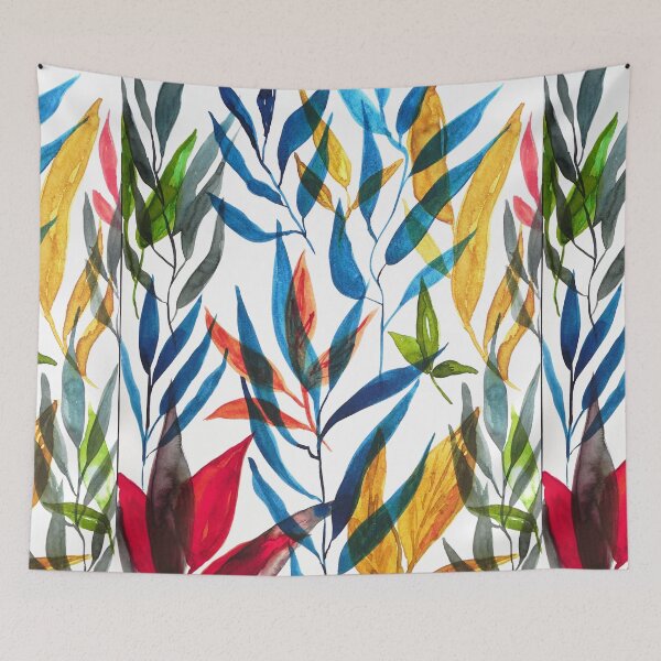Item preview, Overlapping leaves, eucalyptus designed and sold by Myartspace.