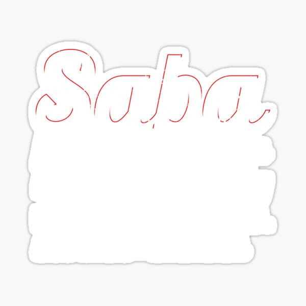 "Saba Hebrew Grandpa Definition Jewish Hanukkah" Sticker by cameronryan