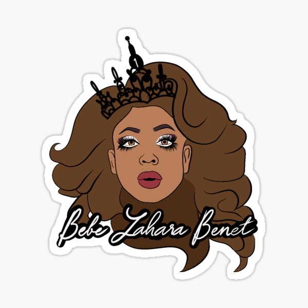 Bebe Zahara Benet Sticker By Arshriner Redbubble