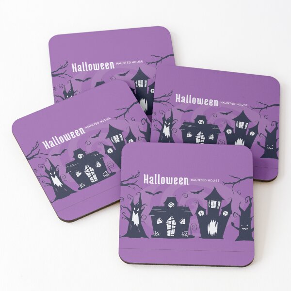 Item preview, Spooky Halloween haunted house designed and sold by Graphix-Space.