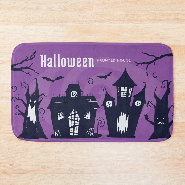 Item preview, Spooky Halloween haunted house designed and sold by Graphix-Space.