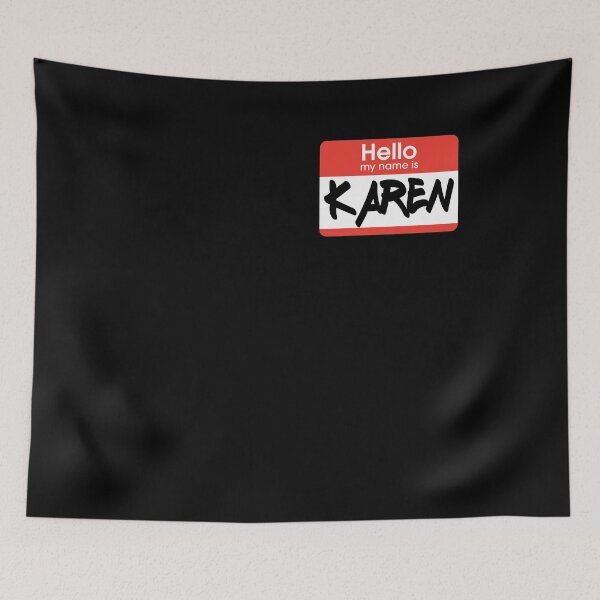 Item preview, Karen Name Tag Halloween Costume designed and sold by RandomStuffShop.