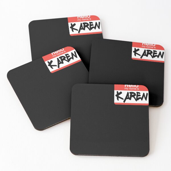 Item preview, Karen Name Tag Halloween Costume designed and sold by RandomStuffShop.
