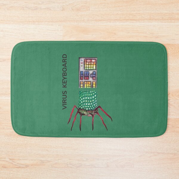 Item preview, VIRUS KEYBOARD by FrankenDuo green designed and sold by FrankenDuo.