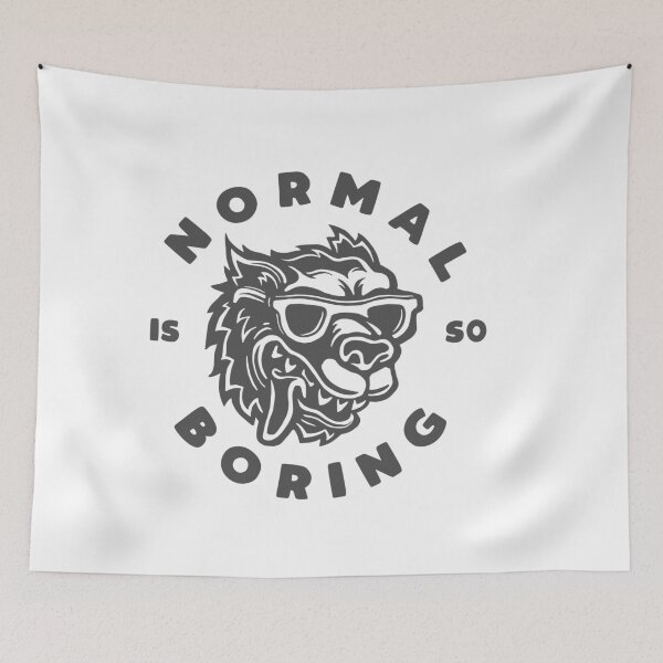 Item preview, normal is boring designed and sold by dogan ksa.