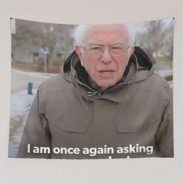 Artikelvorschau, Bernie fragt noch einmal Meme entworfen und verkauft von TheSweven.