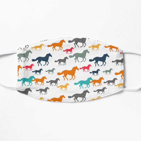 Horses Flat Mask
