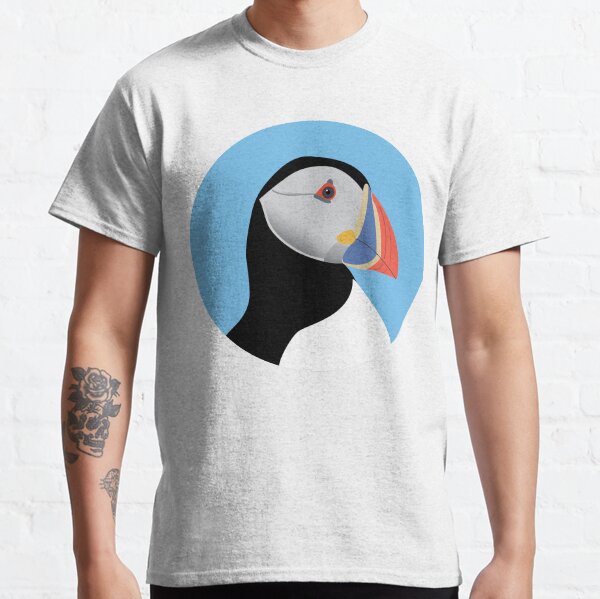 Atlantic Puffin head Classic T-Shirt