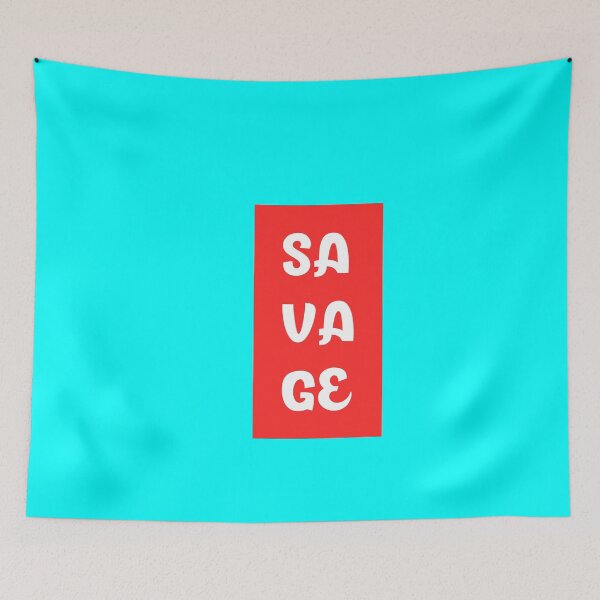 Item preview, savagewhiteletter designed and sold by 5sharksfighting.