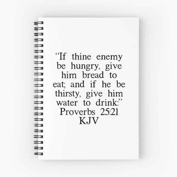 Item preview, Proverbs 25:21 KJV designed and sold by IBMClothing.