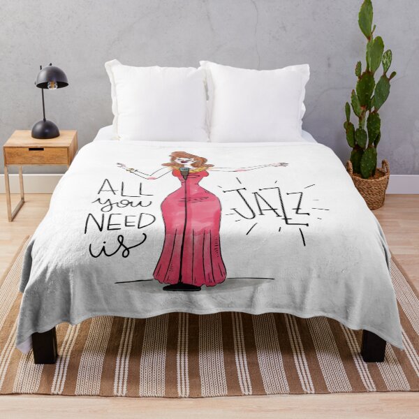 Item preview, All You Need Is Jazz, With Woman Singing designed and sold by 4AllTimes.