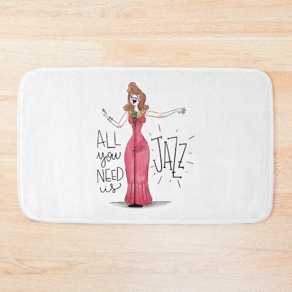 Item preview, All You Need Is Jazz, With Woman Singing designed and sold by 4AllTimes.