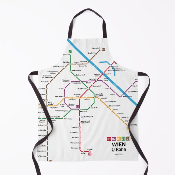 Item preview, WIEN U-Bahn Map designed and sold by UrbanRail.