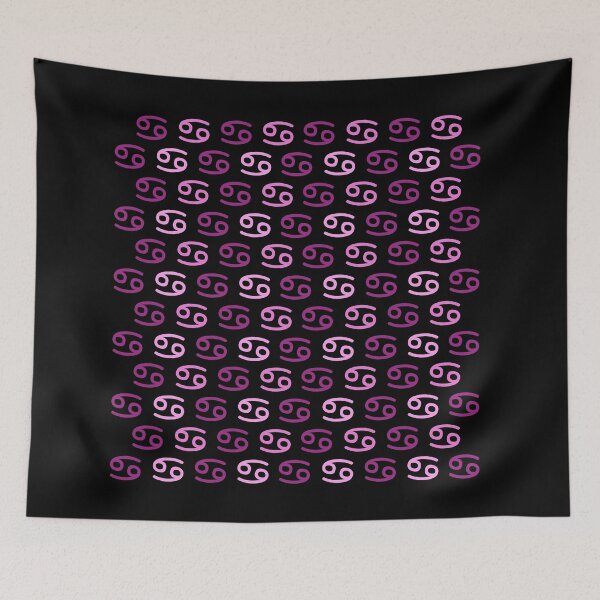 Item preview, Woman pink cancer sign, astrology zodiac symbol black background designed and sold by Stéphane  Thirion.