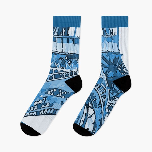 Item preview, Blue Eiffel Tower designed and sold by Leoniedavinci.