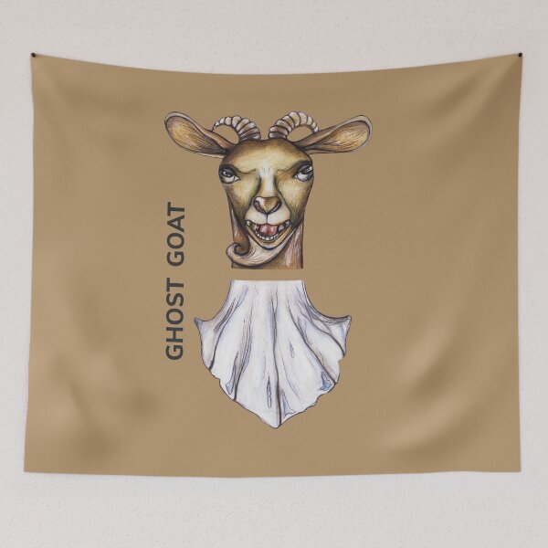 Item preview, GHOST GOAT by FrankenDuo brown designed and sold by FrankenDuo.