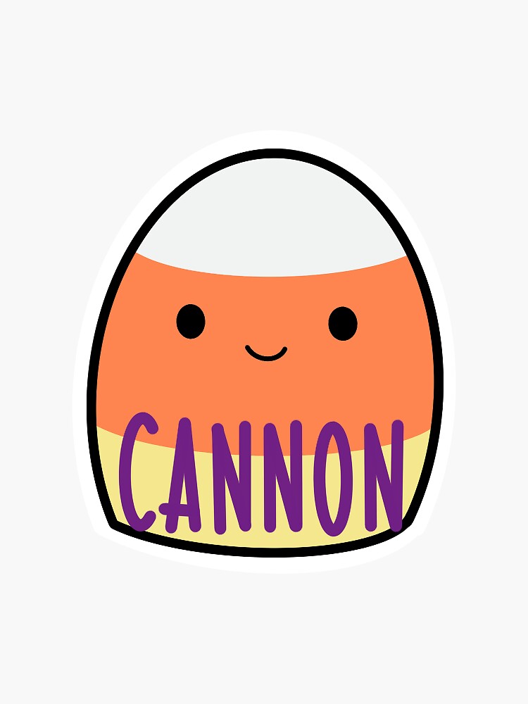 cannon candy corn squishmallow