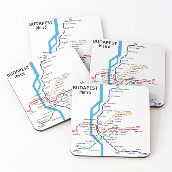 Item preview, BUDAPEST metro network designed and sold by UrbanRail.
