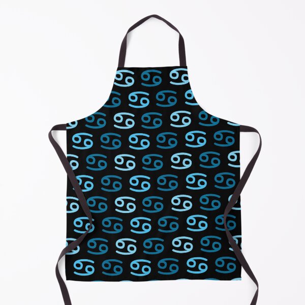 Item preview, Cancer sign blue man, astrology zodiac symbol black background designed and sold by Stéphane Thirion.