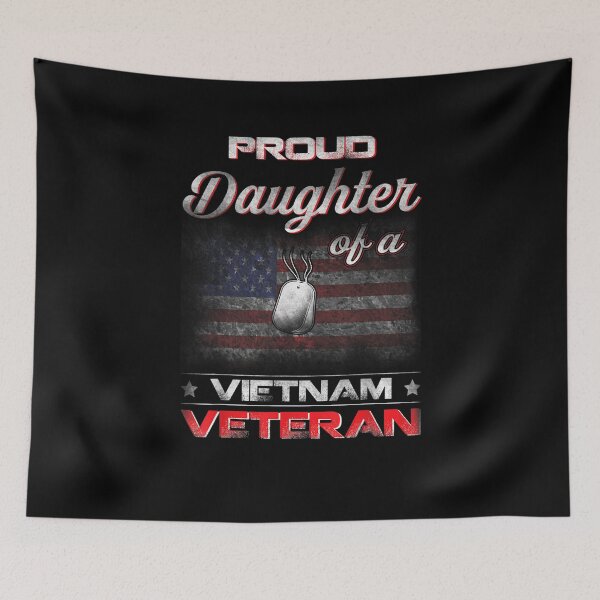 Item preview, Proud Daughter of Vietnam Veteran t Gift For Women designed and sold by Laureschepdael.