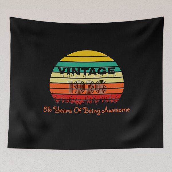 Item preview, Vintage 1936 - 85 Years of Being Awesome designed and sold by JaneApril.