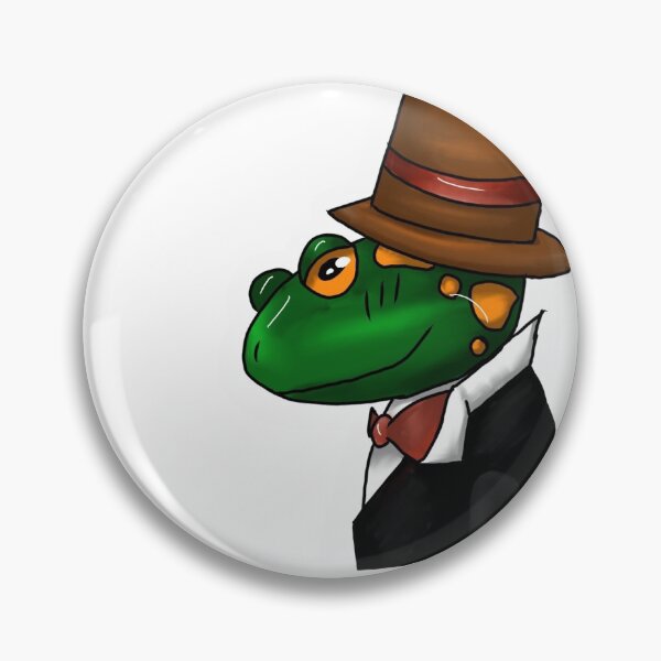 Item preview, fancy frog boi designed and sold by Lucy235.