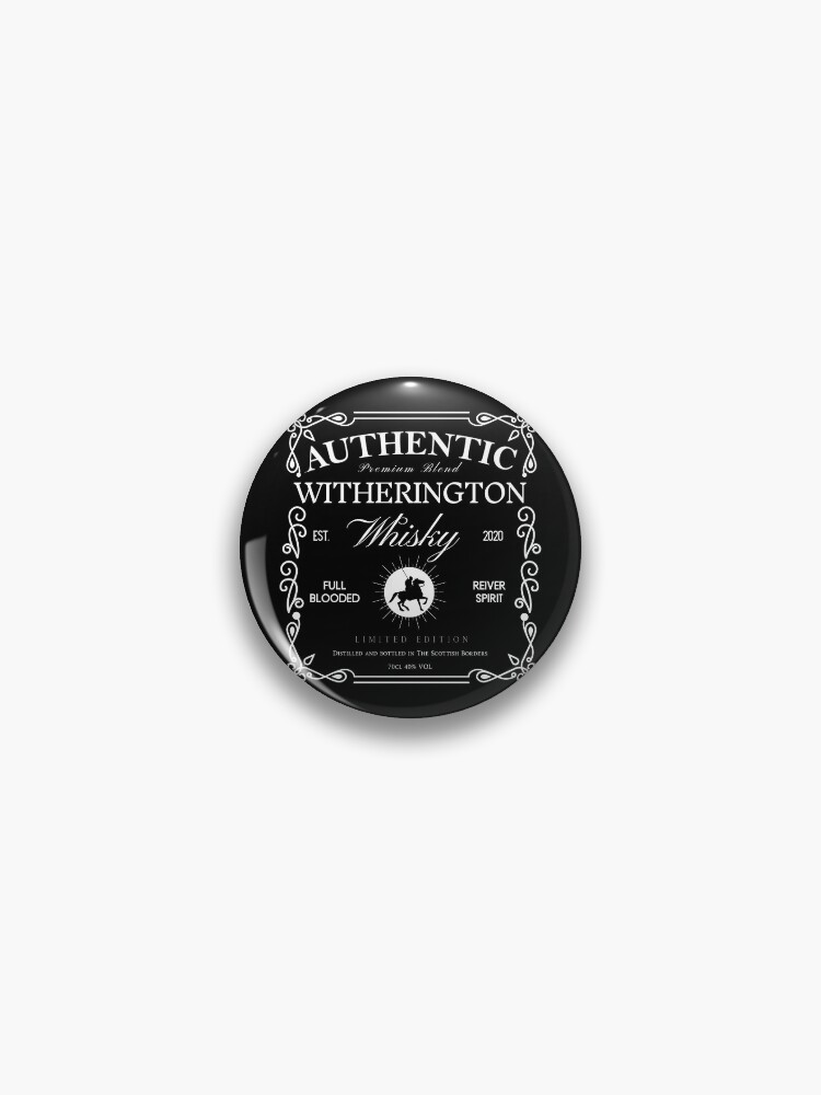 Thumbnail 1 von 3, Button, WITHERINGTON Whisky Label | Border Reivers designt und verkauft von yourscotborders.