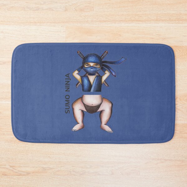 Item preview, SUMO NINJA by FrankenDuo blue designed and sold by FrankenDuo.