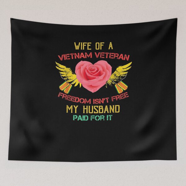 Item preview, Wife Of A Vietnam Veteran T- My Husband Paid For designed and sold by Laureschepdael.