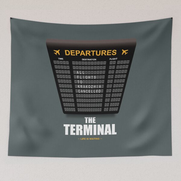 Item preview, The Terminal - Alternative Movie Poster designed and sold by MoviePosterBoy.