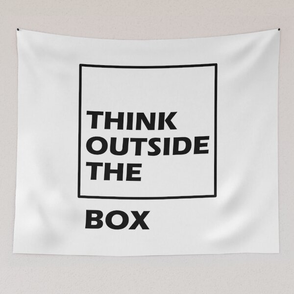 Item preview, think outside the box lateral thinking designed and sold by Stndor.