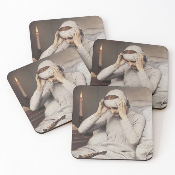 Item preview, The Ecstatic Virgin Anna Katharina Emmerich - Gabriel von Max - 1885 designed and sold by CJET.