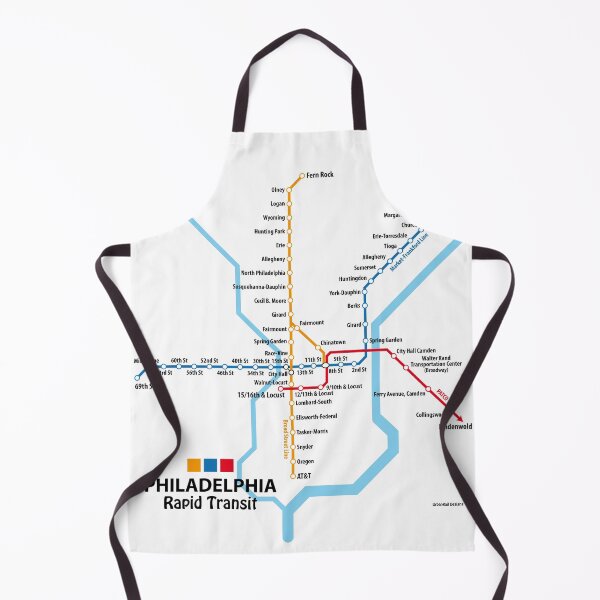 Item preview, PHILADELPHIA Rapid Transit Network designed and sold by UrbanRail.