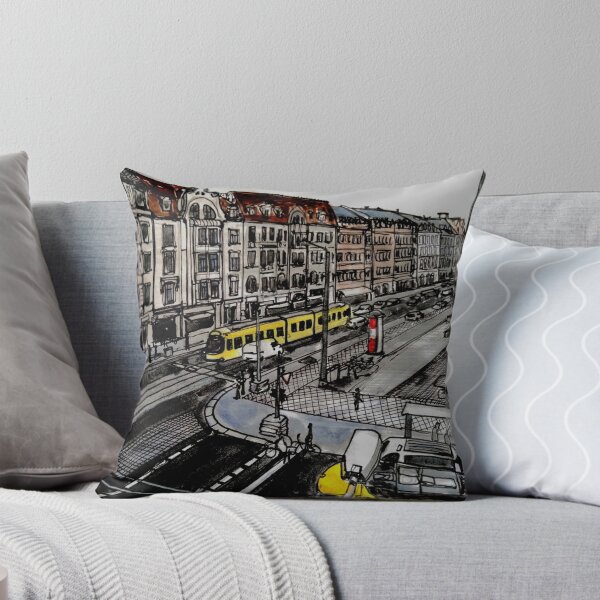 Item preview, Koenigsbrücker Strasse Dresden designed and sold by UMA Urban Sketch.