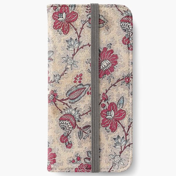Vintage French Textile (ca. 1800s) from Museum of Fine Arts Boston iPhone Wallet